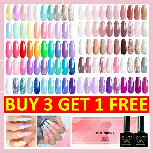 10pcs nail gel polish - 10pcs, soak
