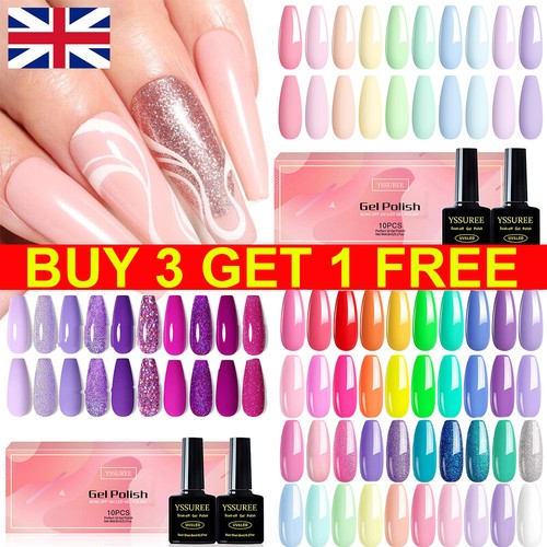 10pcs gel nail - gel, soak