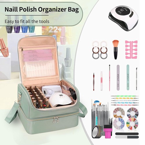 Nail varnish storage box - nail,