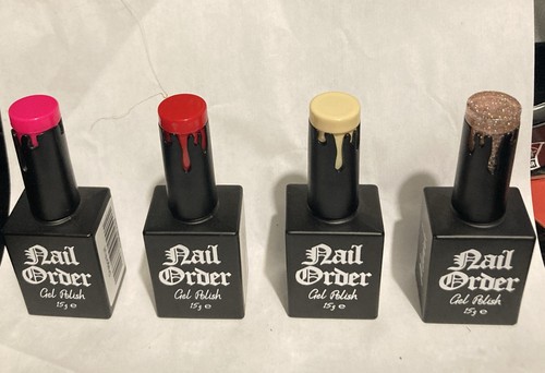 Nail order gel - colour,